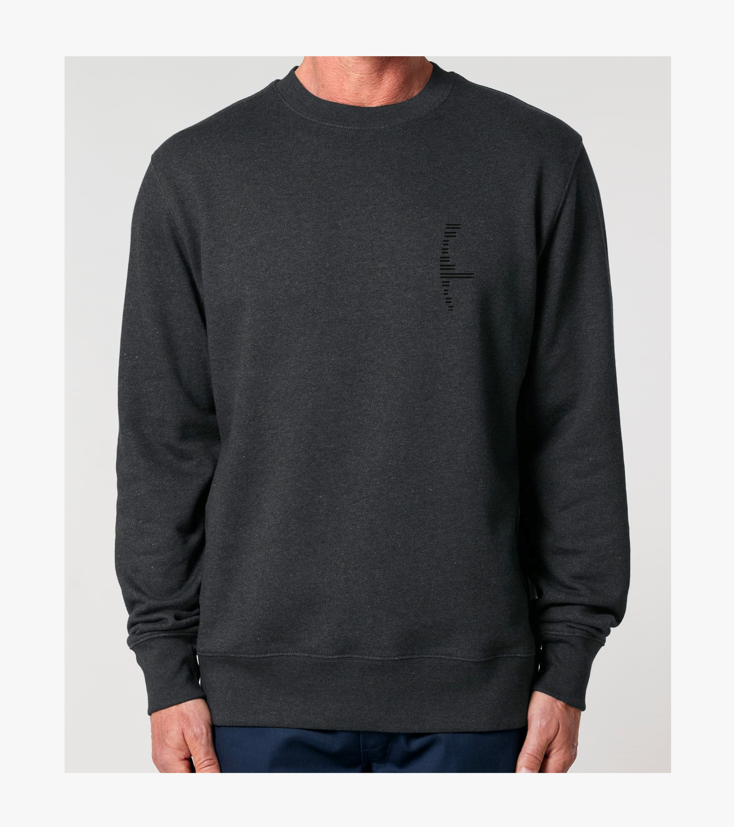 Sweatshirt // Sylt-Stripes // Nachthimmel Schwarz