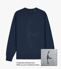 Sweatshirt // Sylt-Bubbles // Navy Blau