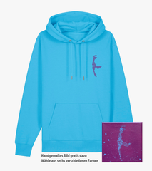 Hoodie // Sylt-Bubbles // Morgenhimmel Blau