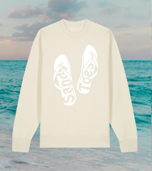 Sweatshirt // FLYING FLIPFLOPS // Natural