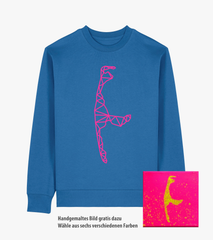 Sweatshirt // Sylt-Grid // Gute Laune Blau
