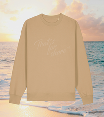 Sweatshirt // THAT´S FOR SHORE // Latte